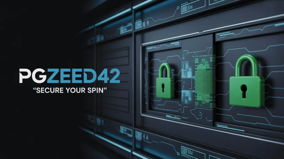 ระบบรักษาความปลอดภัยและเทคโนโลยีของ PGZEED42 สล็อตออนไลน์